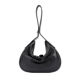Valentino Garavani-Black Leather Go-Hobo Small Leather Bag-Donna 51977007595860