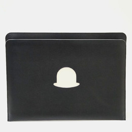 Delvaux Black Leather Clutch 1170866
