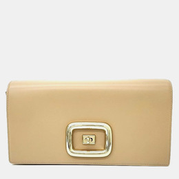 Roger Vivier Beige Leather shoulder bag 1170868