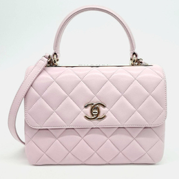 Chanel Pink Leather Lambskin Trendy CC Small bag 1170727