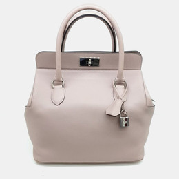 Hermes Toolbox 26 Pink Leather bag 1170630