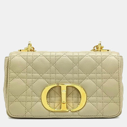 Christian Dior Beige Leather Carobac Small bag 1170663