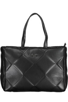 Женская сумка Calvin Klein с тиснением и логотипом бренда, черный 26298 | nero