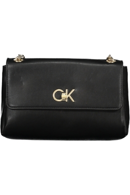Сумка женская Calvin Klein с цепочкой на ручке, черный 27498 | nero