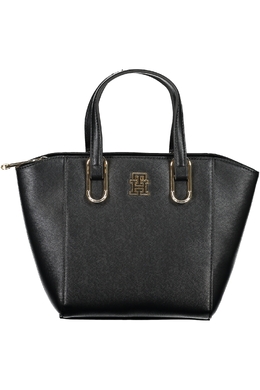 Сумка широкая Tommy Hilfiger с двумя ручками, черный 27503 | nero