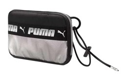 Женская сумка через плечо Puma Mile Rider, Black/Silver 077413-01 | black/silver
