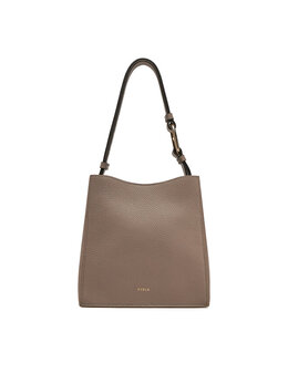 Сумочка Nuvola Bucket Bag Mini WB01373 HSF000 2572S Furla, серый nuvola bucket bag mini wb01373 hsf000 2572s | grau