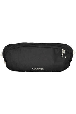 Мужская сумка Calvin Klein текстильная поясная, черный 19037 | nero
