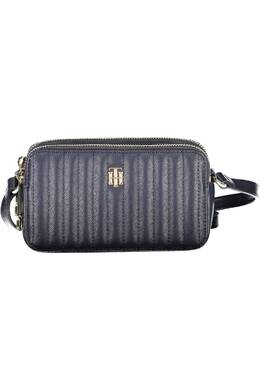 Женская сумка Tommy Hilfiger кросс-боди стеганая с монограммой, синий 16663 | blu