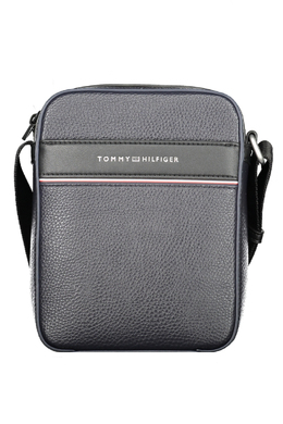 Сумка мужская Tommy Hilfiger с логотипом, синий / белый 35288 | blu
