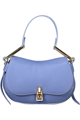 Сумка женская Coccinelle с поворотной застежкой, синий 34912 | azzurro