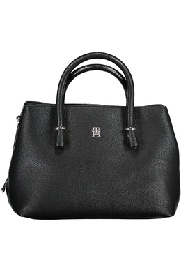 Сумка женская Tommy Hilfiger, черный / серебряный 27539 | nero