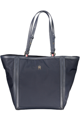 Сумка широкая Tommy Hilfiger с логотипом, синий 26109 | blu