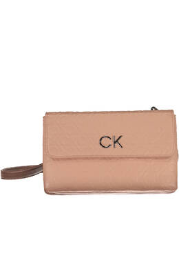 Женская сумка Calvin Klein с тиснением из монограмм, розовый 16813 | rosa