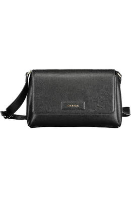 Женская сумка Calvin Klein через плечо с золотым логотипом, черный 11804 | nero