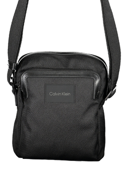 Мужская сумка Calvin Klein текстильная через плечо, черный 30818 | nero