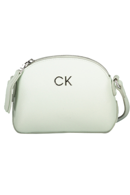 Женская сумка Calvin Klein на ремешке с монограммой, светло-зеленый 30780 | verde