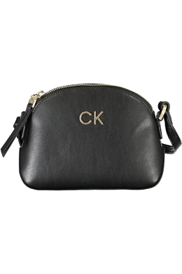 Женская сумка Calvin Klein из переработанных материалов с логотипом, черный 26024 | nero