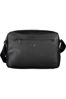 Сумка мужская Calvin Klein через плечо с логотипом бренда, черный 19049 | nero