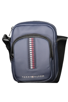 Сумка мужская Tommy Hilfiger с логотипом, синий / черный 33681 | blu