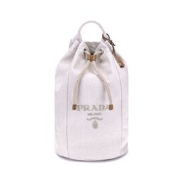 Prada Linen Bucket Bag pr2vy011vooo2cx9f0018bb