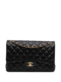 Chanel 2012-2013 Jumbo Classic Lambskin Double Flap shoulder bag 30962784