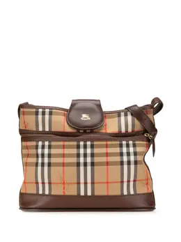 Burberry 20th Century Haymarket Check Canvas shoulder bag 30971531