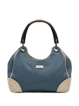 Gucci 2016-2025 Canvas and Guccissima Bamboo shoulder bag 30961584