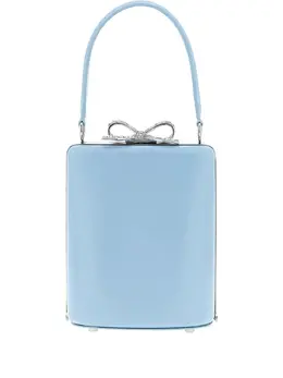 Self-Portrait rhinestone-bow tote bag 30909207