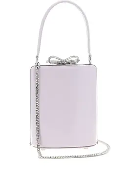 Self-Portrait bow-embellished tote bag 30910128