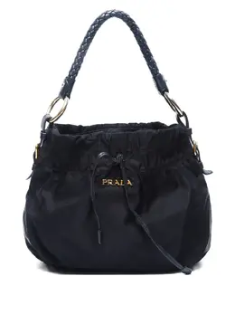 Prada 2000s logo-lettering shoulder bag 30798569
