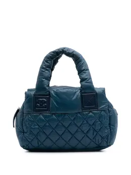Chanel 2009-2010 Small Quilted Nylon Coco Cocoon tote bag 30973804