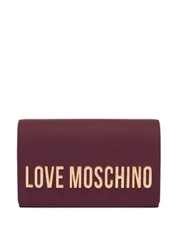 Love Moschino logo-lettering clutch bag 29941701
