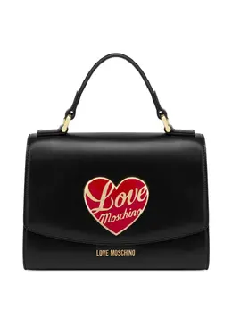 Love Moschino heart-appliqué tote bag 29941703