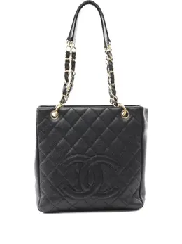 Chanel 2003 Interlocking CC-logo tote bag 30909647