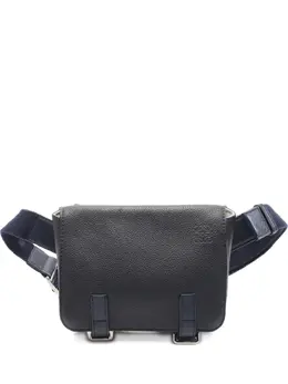 Loewe 2000s leather messenger bag 30839774