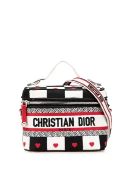 Christian Dior 2021 Small Canvas Embroidered D Royaume d Amour Diortravel Case vanity bag 30969289