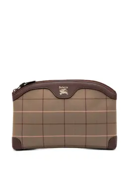 Burberry 20th Century Vintage Check Canvas clutch bag 30961529