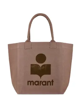 Isabel Marant Yenky logo-embroidered tote bag 30922853