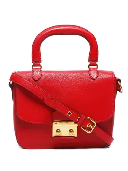 Miu Miu 2000s Madras leather shoulder bag 30537990