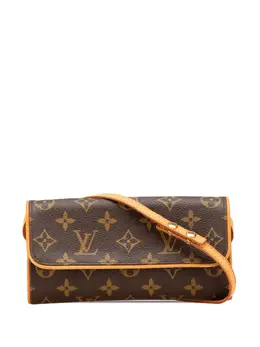 Louis Vuitton 2002 Monogram Pochette Twin PM crossbody bag 30975417