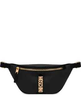 Moschino logo-plaque belt bag 30903451
