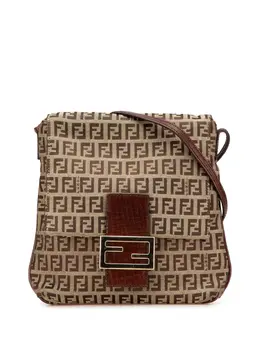 Fendi 2000-2010 Zucchino Canvas crossbody bag 30976412