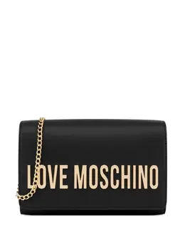 Love Moschino logo-lettering clutch bag 29943055