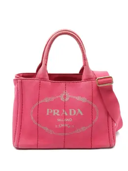 Prada 2000 Canapa tote bag 30839559