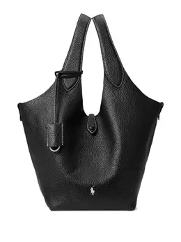 Polo Ralph Lauren pebble-texture top-handle bag 30915281