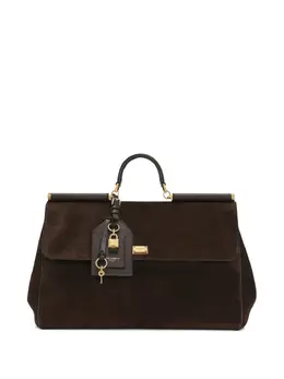 Dolce & Gabbana Sicily suede tote bag 29690535