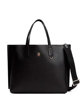 Tommy Hilfiger logo-plaque tote bag 30921320
