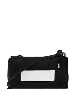 Rick Owens Griffin panelled leather shoulder bag 30932892