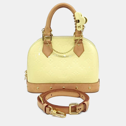 Louis Vuitton Yellow Patent Leather Vernis Alma BB bag 1170747